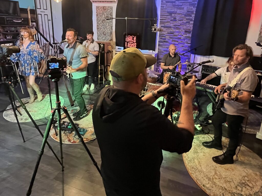 Music video shoot at Cocoon Recording Studio Jersey City NJ