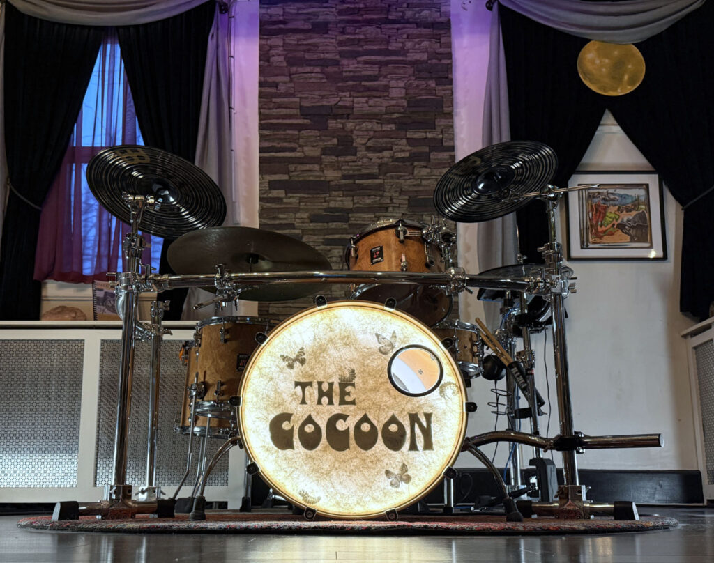 Cocoon recording studio in Jersey City, NJ drum kit